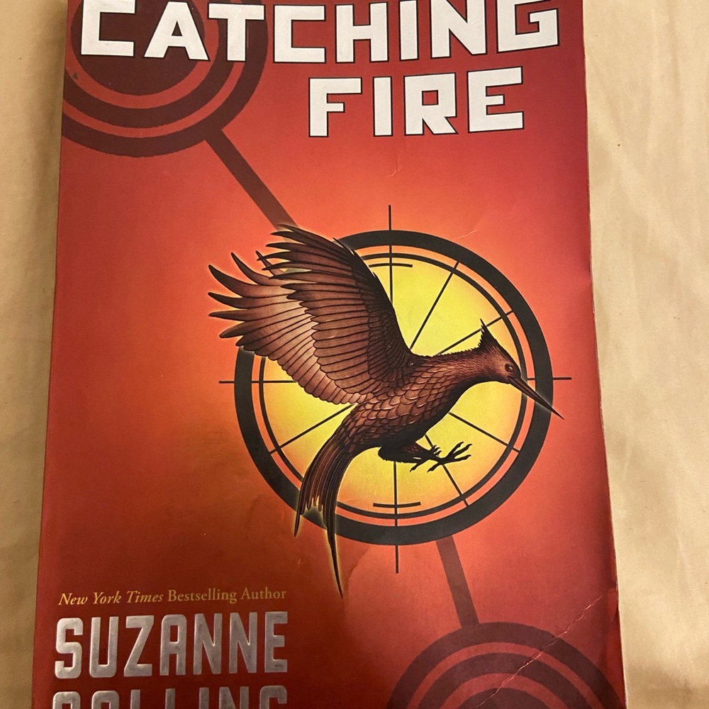 Hunger games catching fire by Suzanne Collins